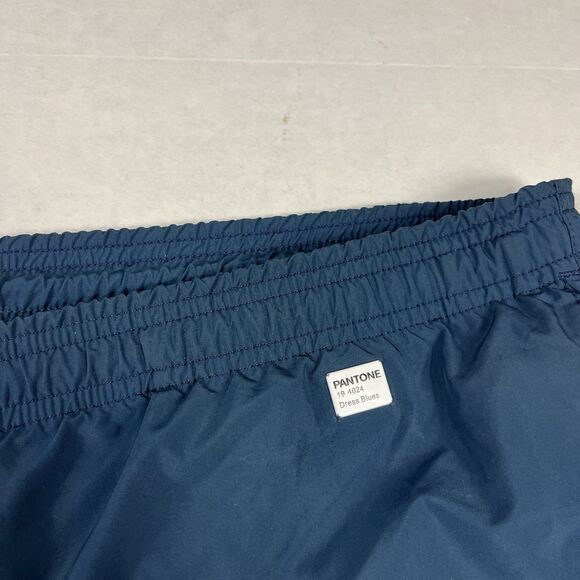 Pantone Saint Barth Swim Trunks Mens XXL Blue Lined Quick Dry Drawstring Shorts - Picture 4 of 12